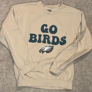 NFL Cream Sweatshirt with Logo